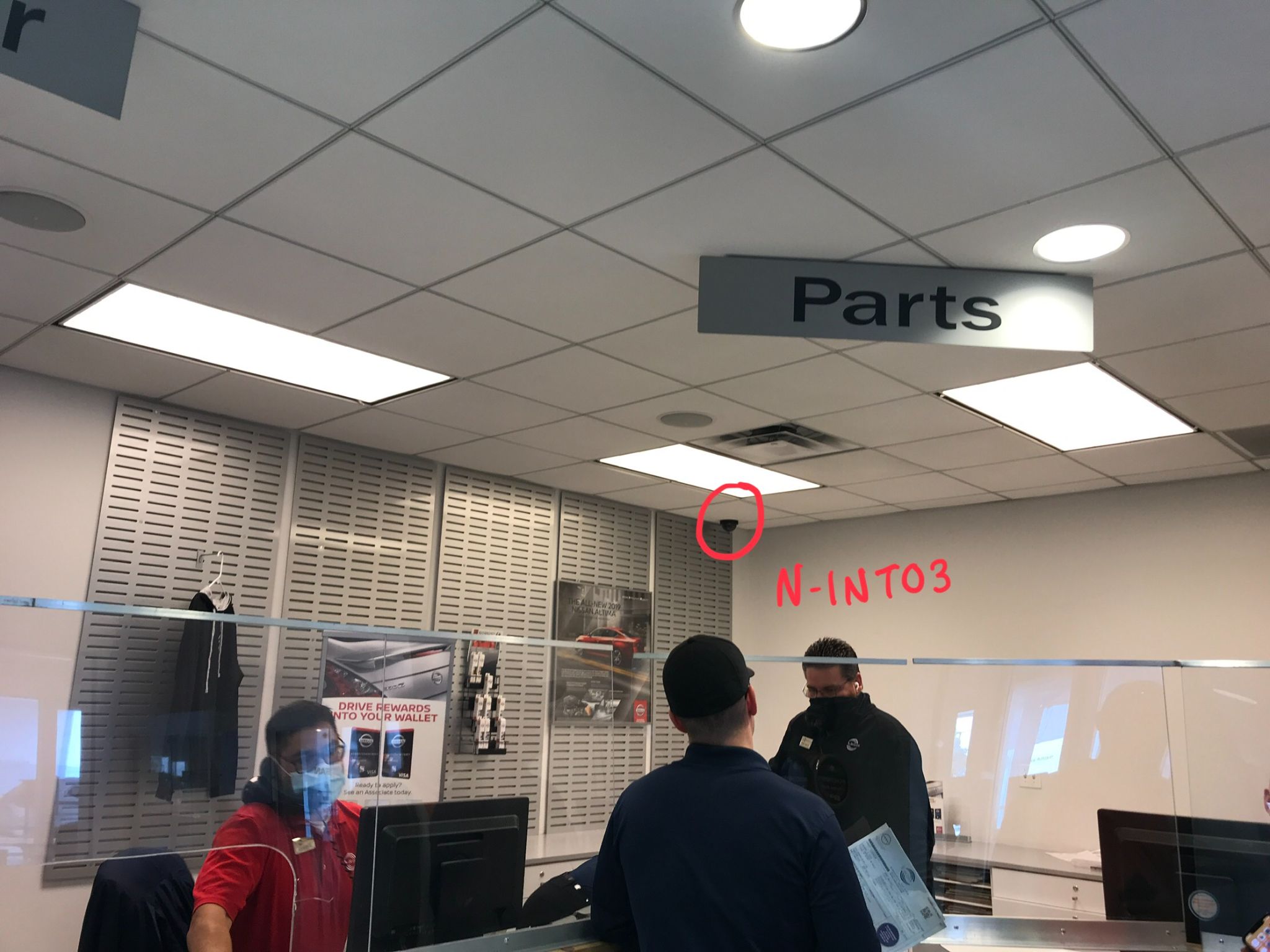 POS camera coverage